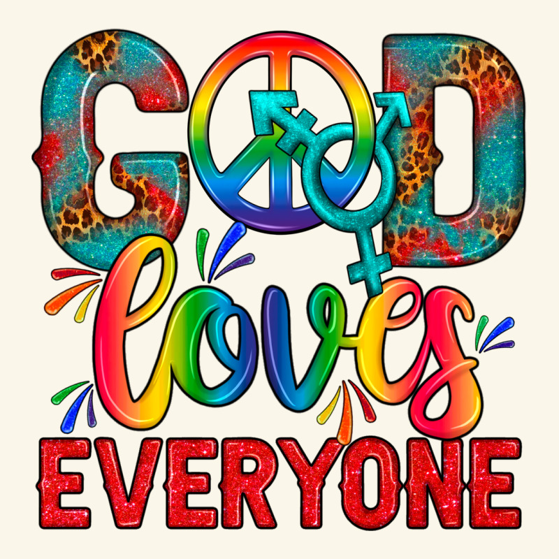 Lgbtq+ God Loves Everyone Premium Hoodie by BundleAndBundleShop | Teevron