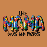 This Mama Loves Her Puzzle Heavyweight Hoodie | Teevron