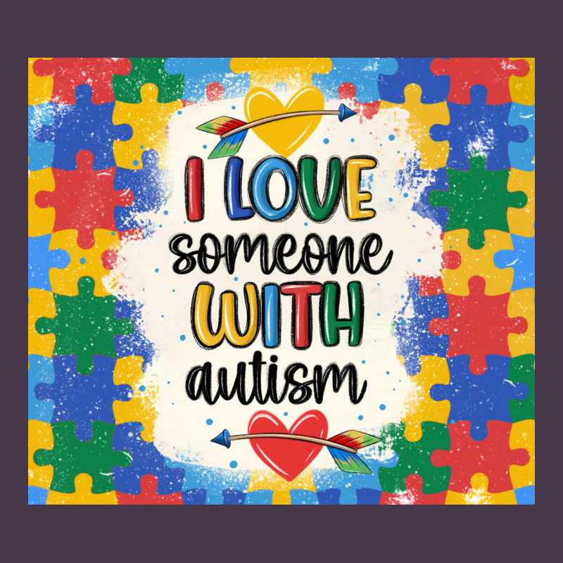 ı Love Someone With Autism Heavyweight Hoodie by MaliasSmallBusiness | Teevron