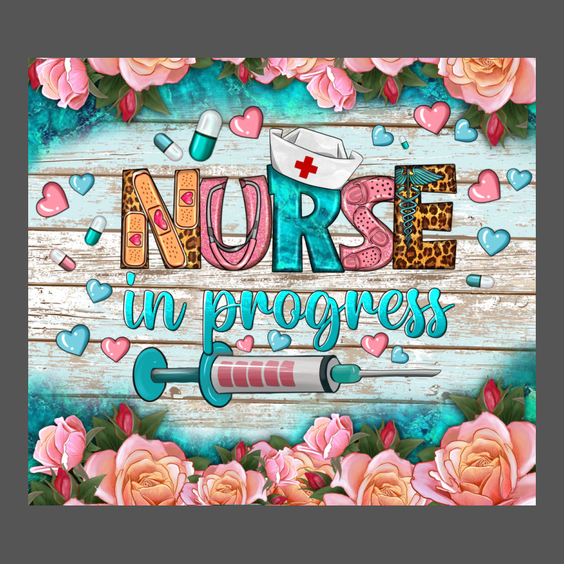 Nurse In Progress Tumbler Zipper Hoodie by BundleAndBundleShop | Teevron