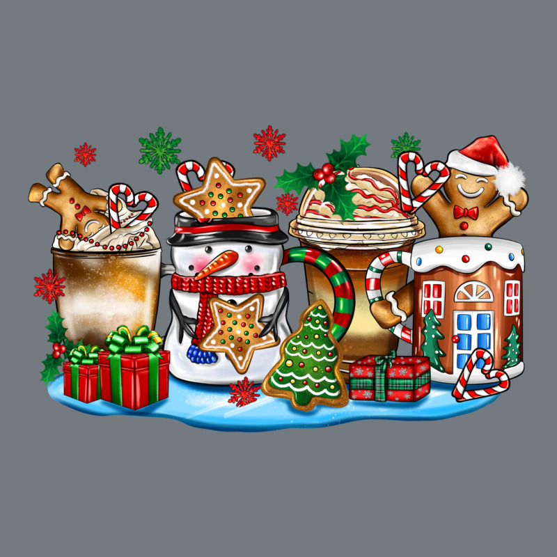 Christmas Cookie Coffee Cups Heavyweight Sweatshirt by Zillion Design Studio | Teevron
