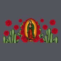 Lady Of Guadalupe Cactus Rose Vintage Hoodie | Teevron