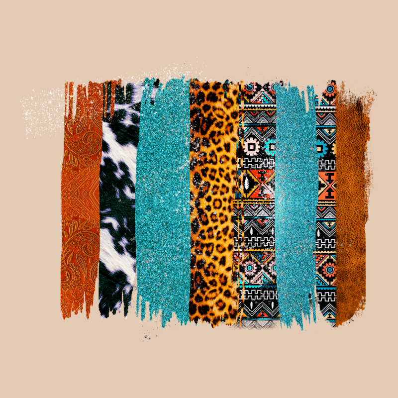 Western Leopard Glitter Aztec Cowhide Pattern Brushstroke Urban Hoodie by Bettercallsaul | Teevron