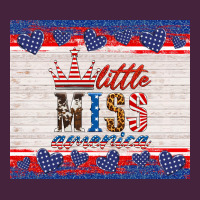 4th Of July Little Miss America Long Sleeve Tee | Teevron