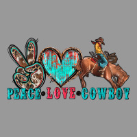 Peace Love Cowboy Vintage Hoodie | Teevron