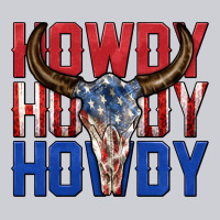 Howdy Howdy Howdy 4th Of July Bull Skull Billie Wi Heavyweight Sweatshirt | Teevron