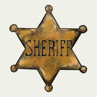 Sheriff Star Urban Heavy Tee | Teevron