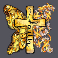 Faith Child Cancer Cross Vintage Hoodie | Teevron