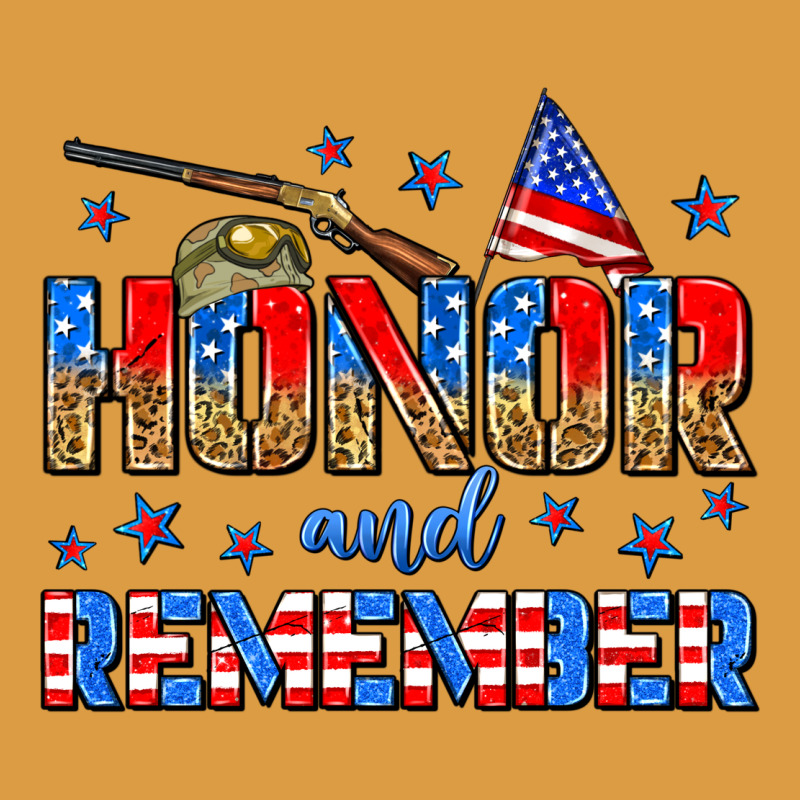 Honor And Remember Urban Heavy Tee by Zillion Design Studio | Teevron
