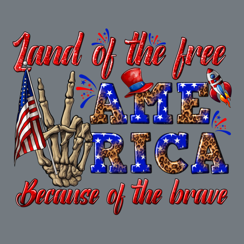 Land Of The Free America Because Of The Brave Heavyweight Sweatshirt by texasbilliewilder | Teevron