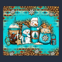 Winter Snowman Coffee Zipper Hoodie | Teevron