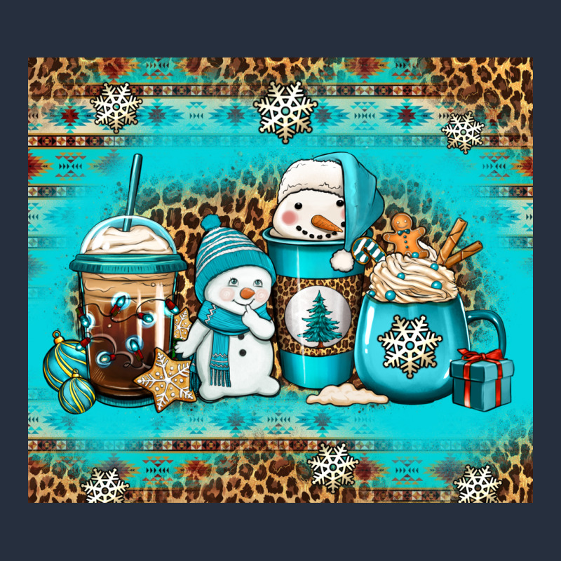 Winter Snowman Coffee Zipper Hoodie by Jasminsmagicworld | Teevron