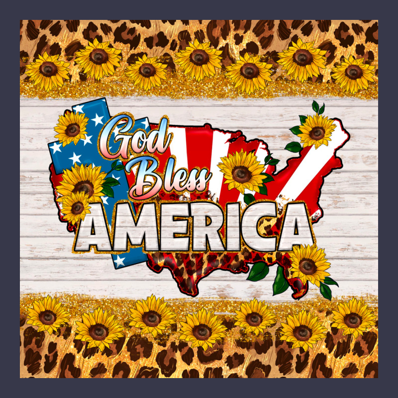 God Bless America Square Coaster Long Sleeve Tee by HRA Design Shop | Teevron