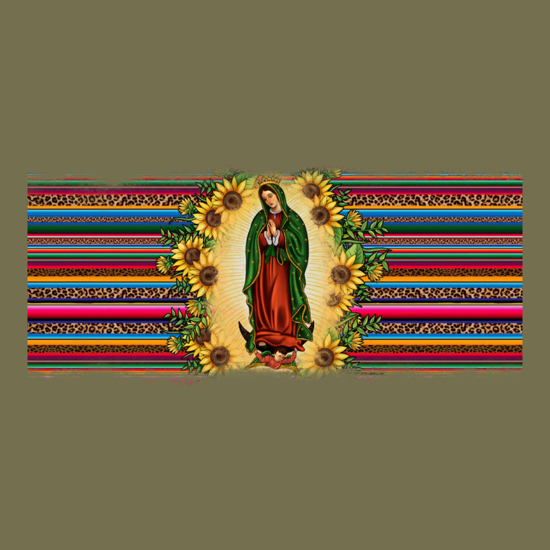 Lady Of Guadalupe  Sunflower Vintage Hoodie by JahusDesignShop | Teevron