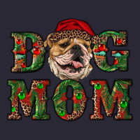 English Bulldog Mom Christmas Vintage Tee | Teevron