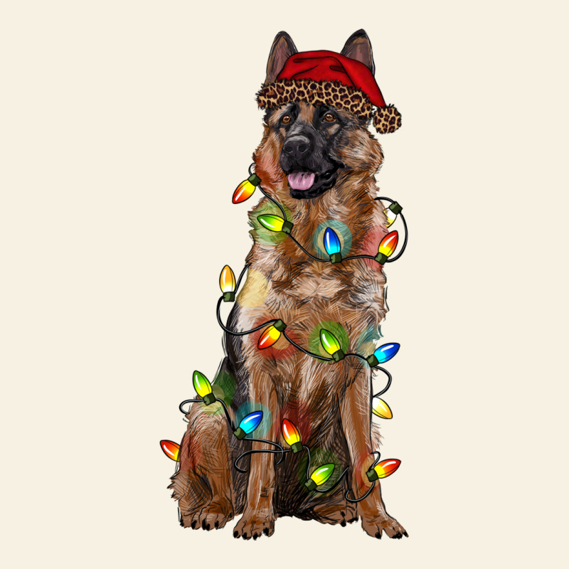 Christmas German Shepherd Vintage Tee by RanaPortraitStore | Teevron