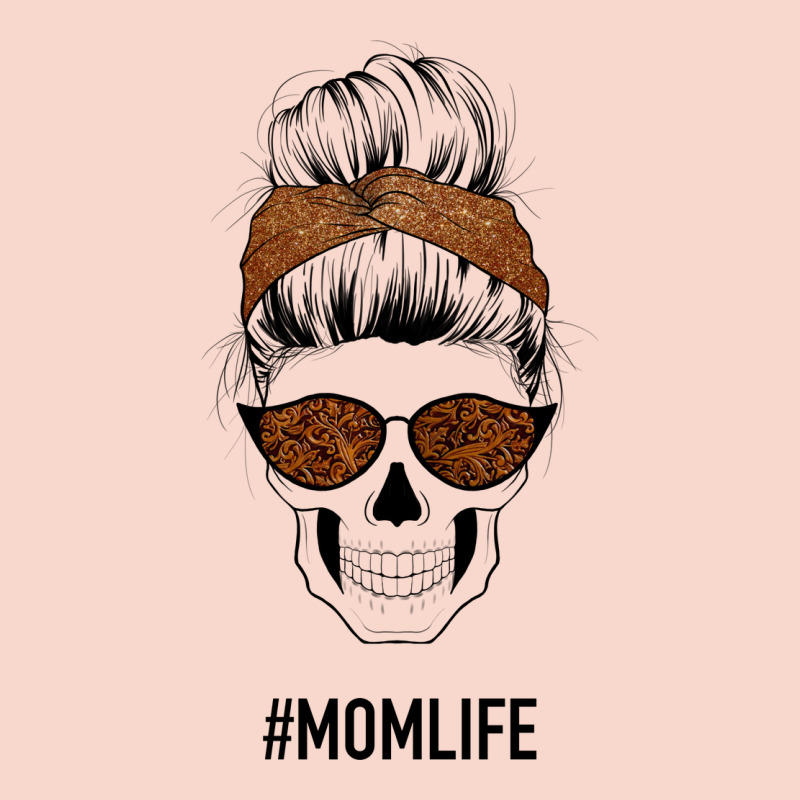 Brown Glitter, Western Vintage Patterned Mom Skull Urban Hoodie by Bettercallsaul | Teevron