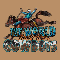 The World Needs More Cowboys Vintage Hoodie | Teevron
