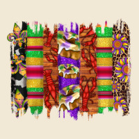 Mardi Gras Cake Fleur De Lis Crawfish Brushstrokes Premium Tee | Teevron