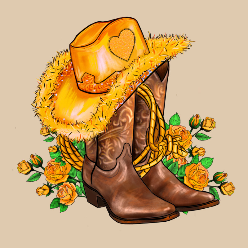Yellow  Cowgirl And Roses Classic Tee by AdoDesignShop | Teevron
