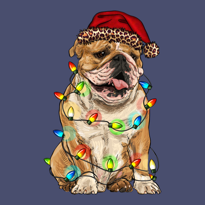 Christmas Bulldog Vintage Tee by RanaPortraitStore | Teevron