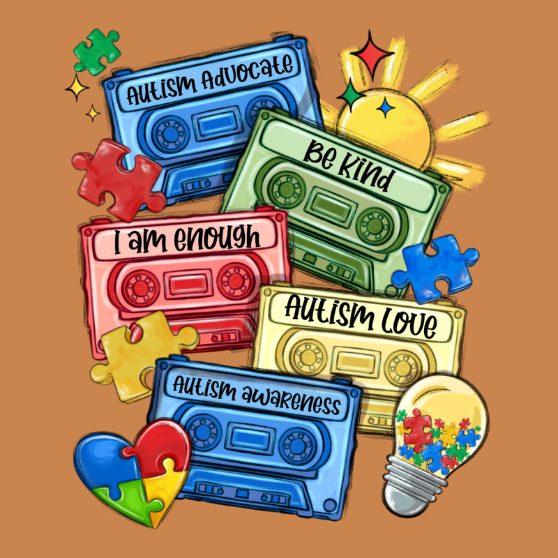 Autism Cassette Tapes Heavyweight Hoodie by MaliasSmallBusiness | Teevron