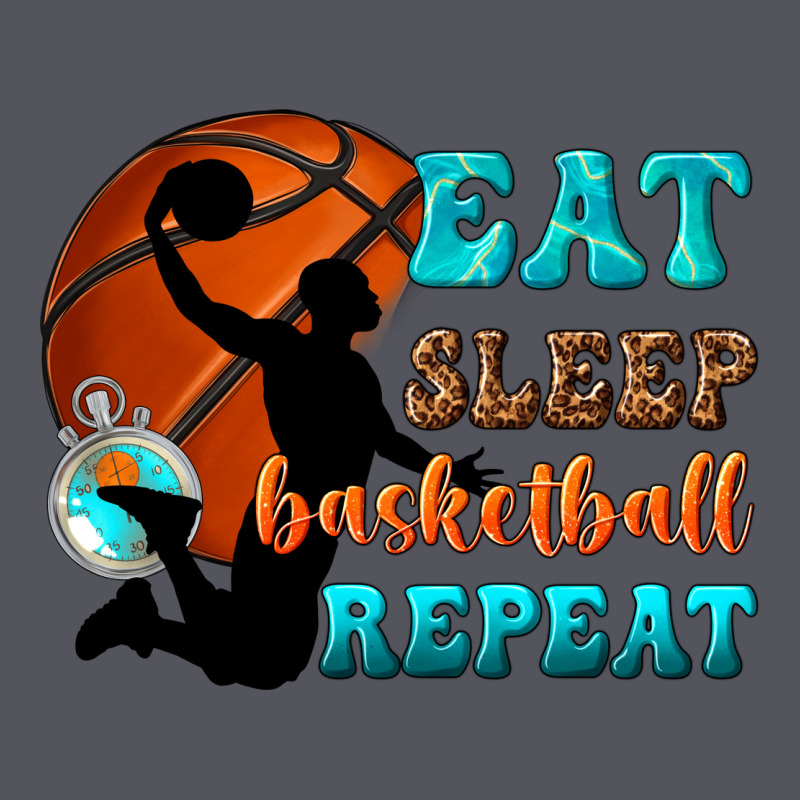 Eat Sleep Basketball Repeat Vintage Hoodie by texasbilliewilder | Teevron