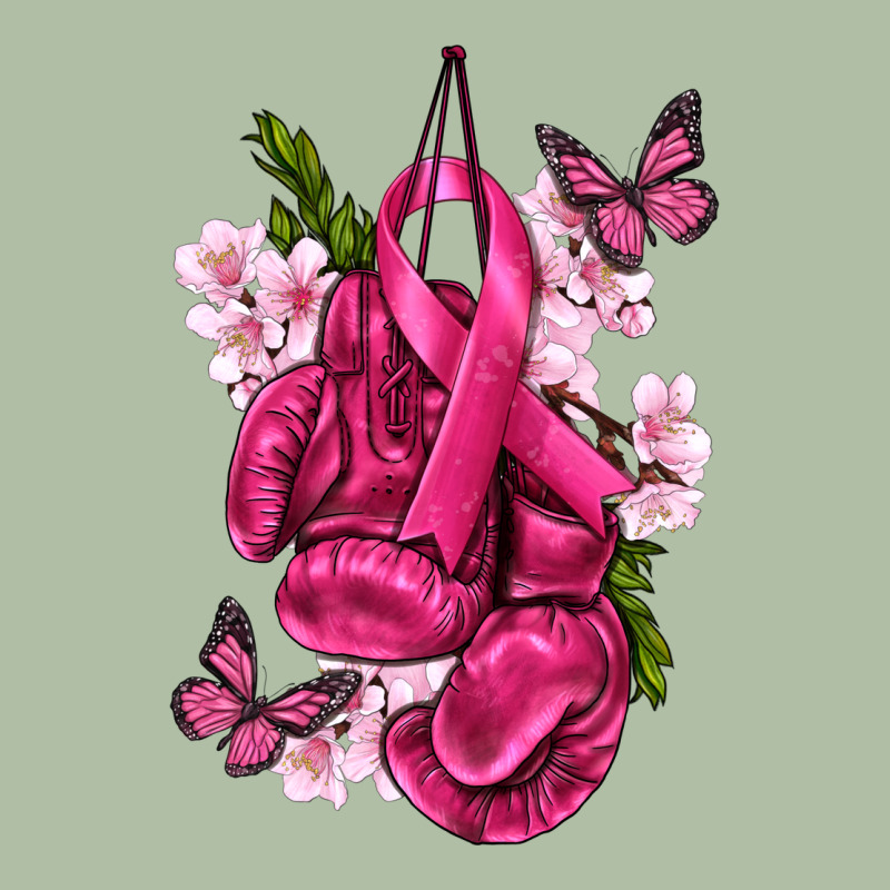 Cancer Boxing Gloves With Ribbon Urban Heavy Tee by texasbilliewilder | Teevron