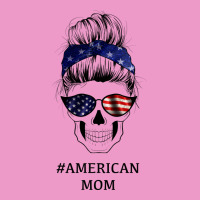 American Stars, American Flag Patterned Mom Skull Urban Hoodie | Teevron