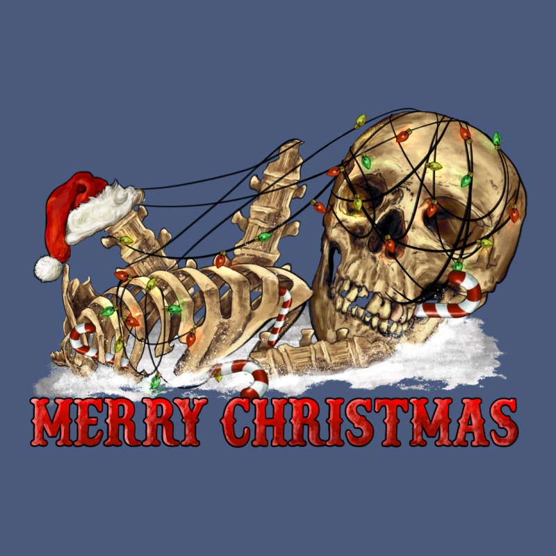 Merry Christmas Skeleton Vintage Hoodie by RanaPortraitStore | Teevron
