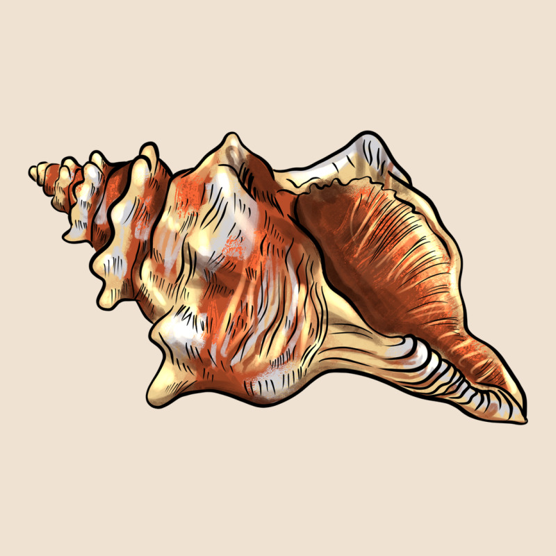 Sea   Shell Urban Heavy Tee by BarkalooDesign | Teevron