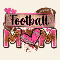 Football Mom With Leopard Vintage Tee | Teevron