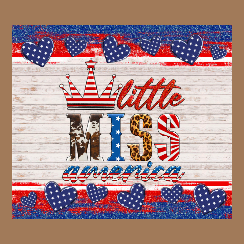 4th Of July Little Miss America Classic Tee by HRA Design Shop | Teevron