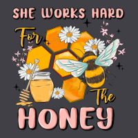 She Works Hard For The Honey Heavyweight Hoodie | Teevron