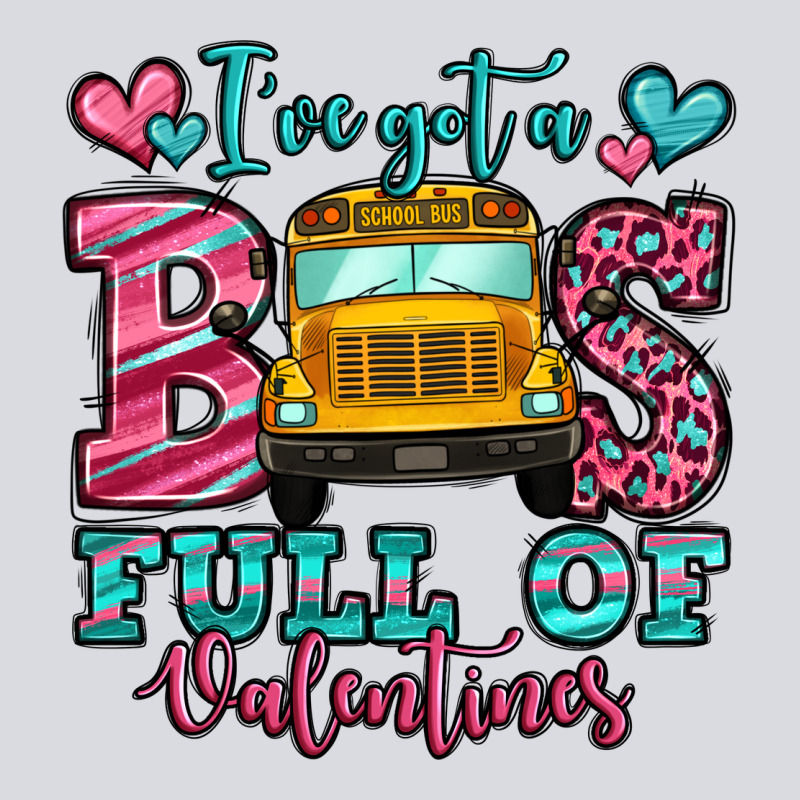 I've Got A Bus Full Of Valentines School Bus Zipper Hoodie by Jasminsmagicworld | Teevron