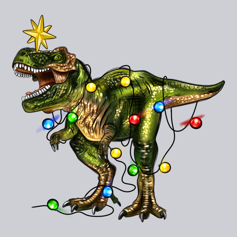 Tree Rex Christmas Heavyweight Sweatshirt by Zillion Design Studio | Teevron