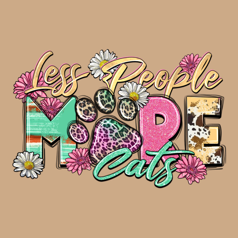 Less People More Cats Vintage Hoodie by Zillion Design Studio | Teevron
