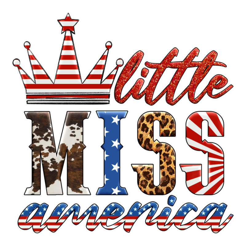 Little Miss America Classic Tee by HRA Design Shop | Teevron