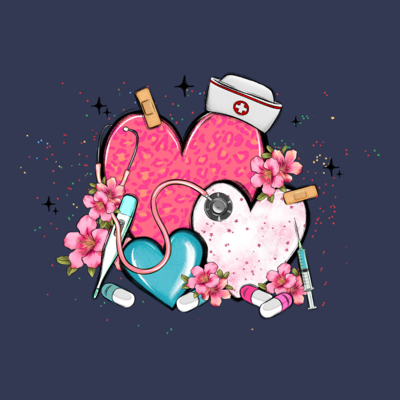 Nurse Hearts Heavyweight Hoodie by MaliasSmallBusiness | Teevron