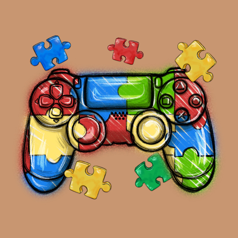 Autism Awareness Video Game Controller Heavyweight Hoodie by MaliasSmallBusiness | Teevron