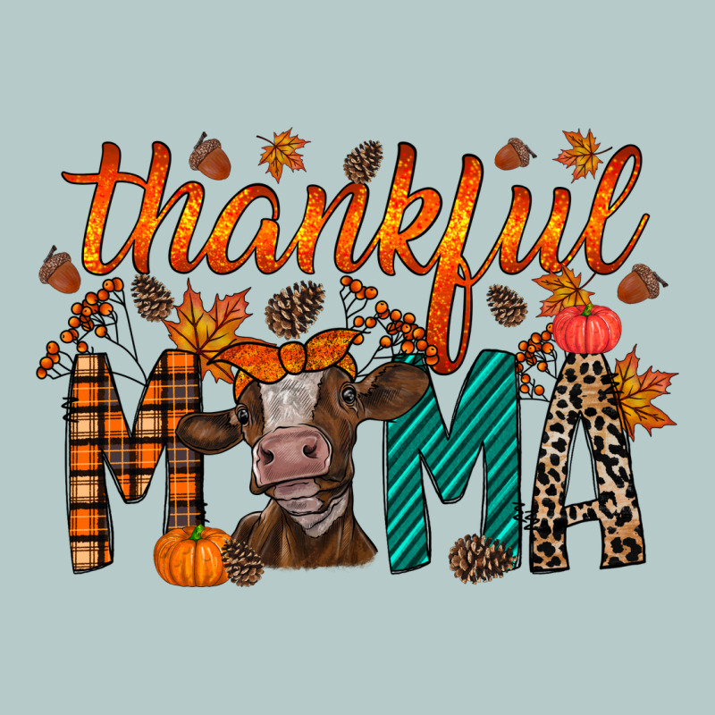 Thankful Mama Cow Heavy Core Tee by RacoonDesign | Teevron