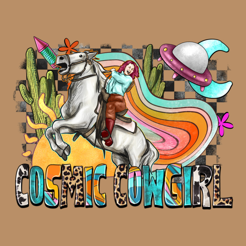 Cosmic Cowgirl Vintage Hoodie by Zillion Design Studio | Teevron