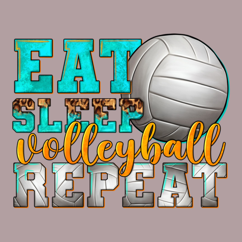 Eat Sleep Volleyball Repeat Vintage Hoodie by texasbilliewilder | Teevron