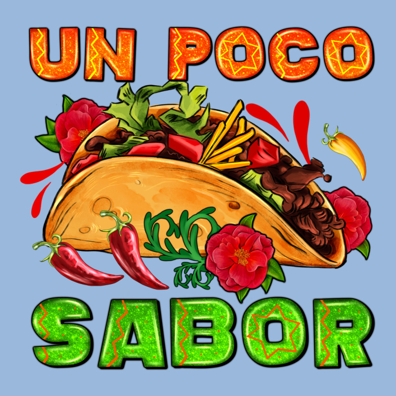 Un Poco Sabor With Taco And Pepper Premium Hoodie by AdoDesignShop | Teevron