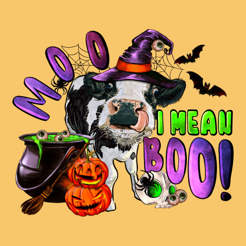 Moo I Mean Boo Baby Cow Vintage Hoodie by RanaPortraitStore | Teevron