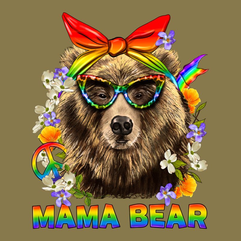 Mama Bear Pride Lgbtq+ Premium Hoodie by BundleAndBundleShop | Teevron