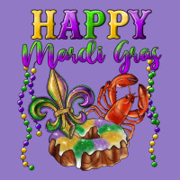 Happy Mardi Gras Fleur De Lis King Cake Crawfish Urban Hoodie | Teevron