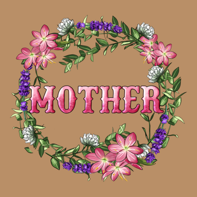 Mother With Floral Wreath Vintage Hoodie by RanaPortraitStore | Teevron