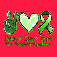 Peace Love Cure Non Hodgkin's Lymphoma Zipper Hoodie | Teevron