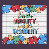 See The Ability Not The Disability Heavyweight Hoodie | Teevron